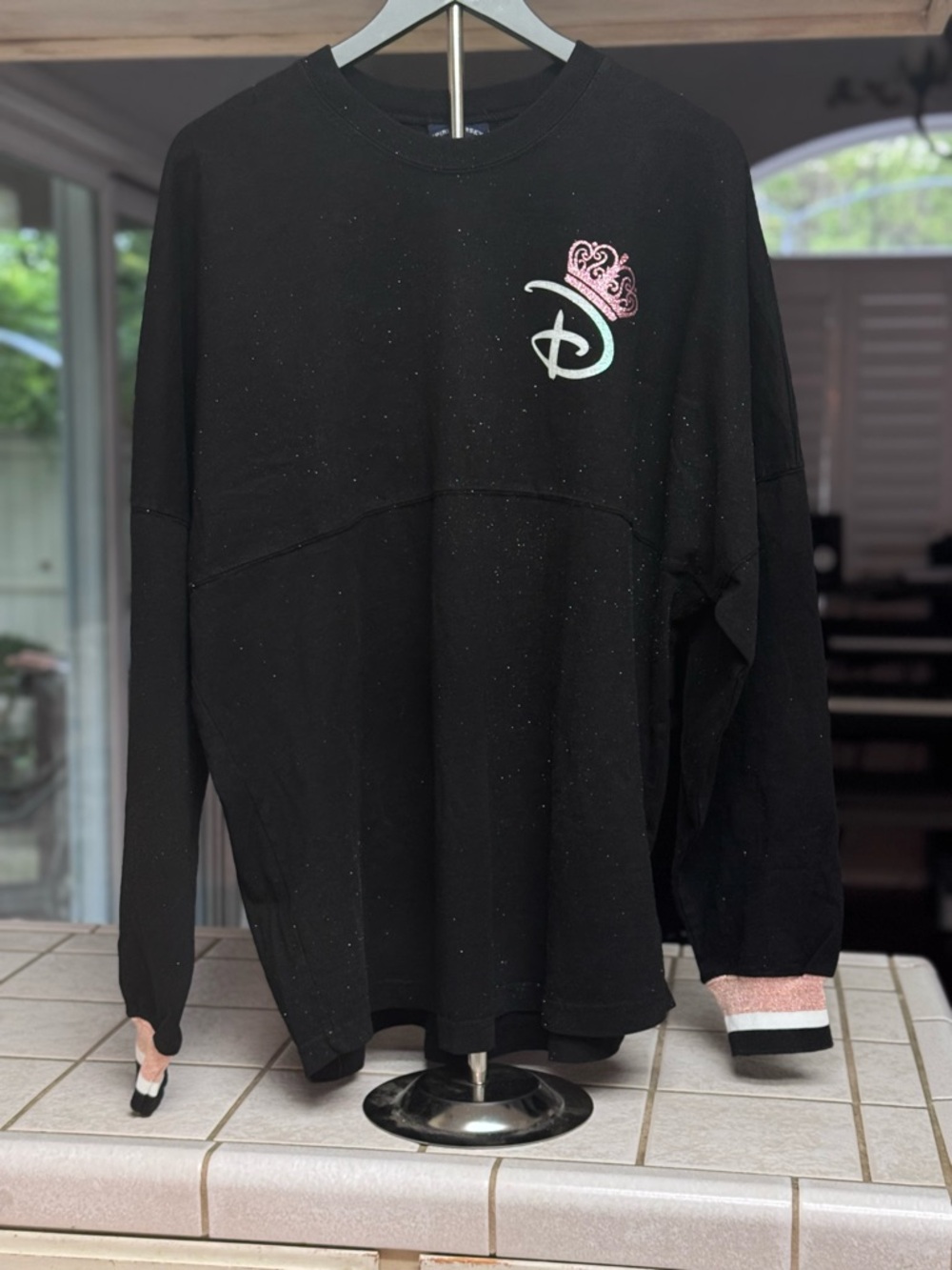 Extra Large Black Custom Spirit Jersey – “Princess” Rose Gold Design ✨👑